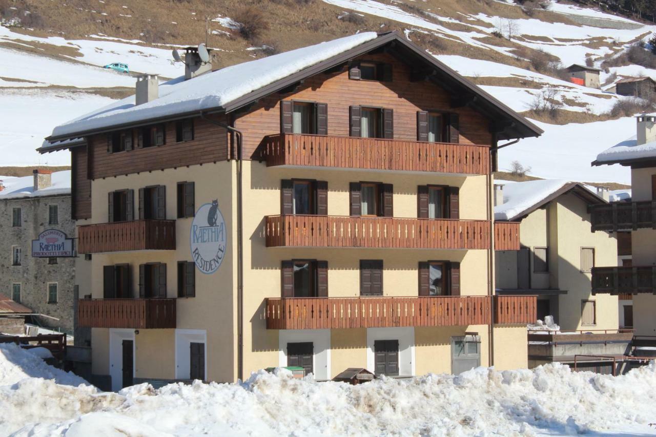 Residence Raethia Tra Bormio E Livigno Pradelle Exterior foto